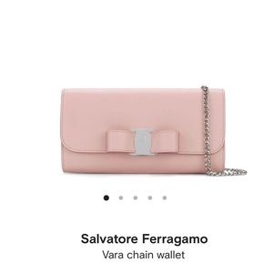 Salvatore Ferragamo Vara Chain Wallet